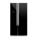 Side by Side Luxus LUX-SBS556B2D, Clasa A+, 556 litri,H 177 cm, Negru