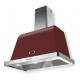 Set Aragaz Lofra Dolcevita RRD96MFTE/CI, 90x60cm, gaz, 5 arzatoare, cuptor dublu+Splash Back 90+Hota Dolcevita 90, rosu burgundy