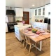 Set Aragaz Lofra Dolcevita RNMG96MFT/CI, 90x60cm, gaz, 5 arzatoare, grill +Splash Back 90+Hota Dolcevita 90, negru mat