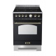 Aragaz Lofra RBI66MFT/CI, 60x60 cm, gaz, 4 arzatoare, grill, aprindere electronica, timer, crem