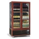 Vitrina de vinuri Tecfrigo ENOTEC 680 3TV,capacitate 680 l, temperatura +5/+9/+18°C, maro