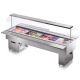 Vitrina frigorifica ingrediente ISOLA 8.0 M VT INOX, temperatura +4/+10°C, argintiu