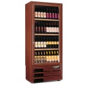 Vitrina de vinuri Tecfrigo Enoprestige 300 1TV, capacitate 300 l, temperatura +5/+16°C, lemn nuc