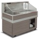 Vitrina frigorifica rece FUTURA BAHIA 4, temperatura -2/0C, lemn pin