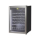 Vitrina de vinuri Tecfrigo WINE POINT 130, 130 l , 46 Sticle, temperatura +5 / +18 °C, negru / argintiu Vitrina de vinuri Tecfrigo WINE POINT 130, 130 l , 46 Sticle, temperatura +5 / +18 °C, negru / argintiu