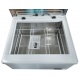 Vitrina frigorifica expunere ingrediente Tecfrigo Ice Point 3, pentru inghetata, 39 l, temperatura -10/-25 °C, alb