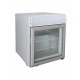 Mini vitrina frigorifica Tecfrigo PUNTOGEL 50 Spot, cu caseta luminoasa, capacitate 50 L, temperatura -18º C, alb