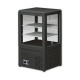 Vitrina frigorifica Tecfrigo MICRON I, capacitate 68 L, temperatura +4/+10º C, negru