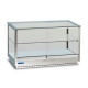 Vitrina calda Tecfrigo LINUS 642 DRY, capacitate 80 L, temperatura +30/+65º C, argintiu