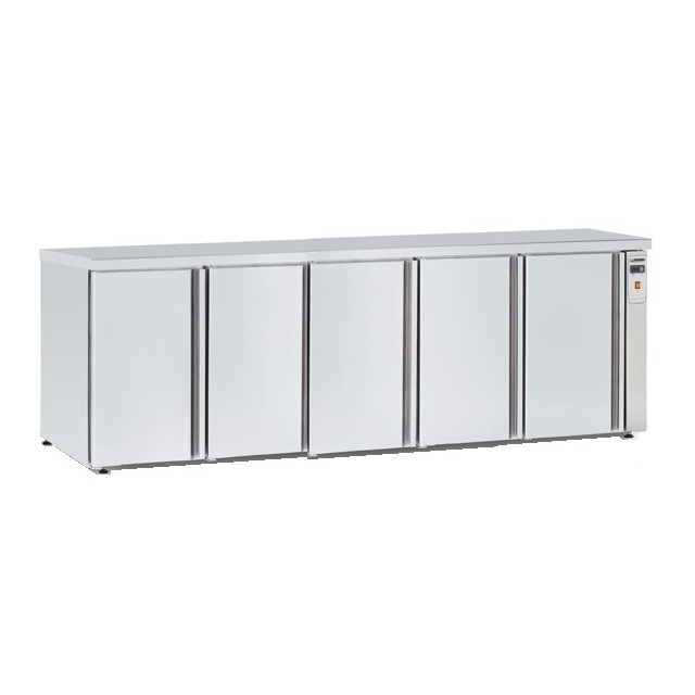 Masa rece catering Tecfrigo BBX 5V TOP, capacitate 90 l, temperatura +4/+8, inox