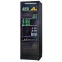 Vitrina frigorifica Tecfrigo DRINK 360 FG, capacitate 368 L, temperatura +2/+10º C, negru