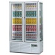 Vitrina frigorifica bauturi Tecfrigo DRINK 560 G, 2 usi, capacitate 560L, temperatura +5/+10°C, argintiu