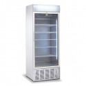 Vitrina bauturi Tecfrigo TFGC 169, cu caseta luminoasa,capacitate 65 L, temperatura +1/+10º C, alb