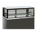 Vitrina frigorifica cofetarie Tecfrigo KARINA 97 QB SP, 220l, temperatura +3/+10 ºC, argintiu/negru
