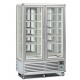 Vitrina frigorifica cofetarie Tecfrigo Snelle 750 GBT, 2 usi, capacitate 750l, 2 zone temperatura -5/-18 ºC, argintiu Vitrina frigorifica cofetarie Tecfrigo Snelle 750 GBT, 2 usi, capacitate 750l, 2 zone temperatura -5/-18 ºC, argintiu