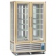 Vitrina frigorifica Tecfrigo Snelle 750 GBT VU, 2 usi, capacitate 750l, temperatura -5/-18 ºC, auriu/argintiu Vitrina frigorifica Tecfrigo Snelle 750 GBT VU, 2 usi, capacitate 750l, temperatura -5/-18 ºC, auriu/argintiu