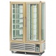 Vitrina frigorifica cofetarie Tecfrigo Snelle 750 GBT-R, 2 usi, 750l, 2 zone temperatura -10-19/ +4+10 ºC, auriu/argintiu Vitrina frigorifica cofetarie Tecfrigo Snelle 750 GBT-R, 2 usi, 750l, 2 zone temperatura -10-19/ +4+10 ºC, auriu/argintiu