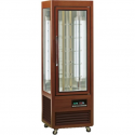 Vitrina frigorifica cofetarie Tecfrigo Saloon 350 R, capacitate 350l, temperatura +4/+10 ºC, lemn nuc