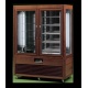 Vitrina frigorifica cofetarie Tecfrigo Saloon 1010RG, capacitate 1000l, temperatura +4/+10 ºC, lemn nuc
