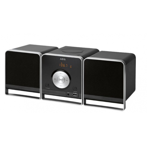 Radio stereo cu cd, AEG MC 4459, Black