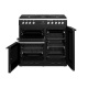 Aragaz pe gaz Stoves Precision Deluxe S900G cu 5 arzatoare cu sticla, cuptor electric cu ventilatie