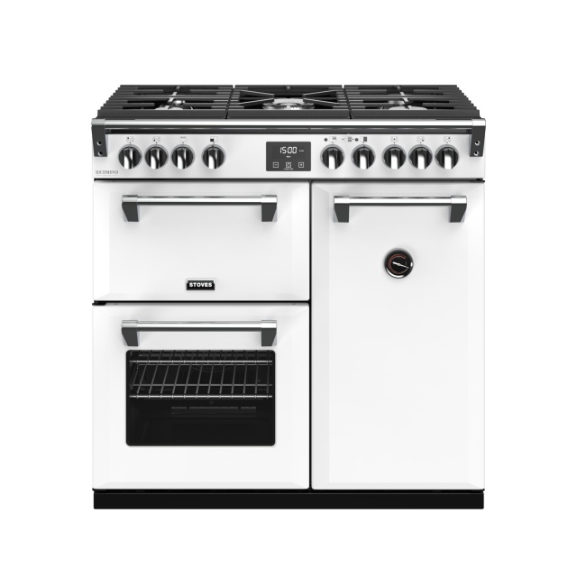 Aragaz pe gaz Stoves Richmond Deluxe S900G cu 5 arzatoare, multiple cuptoare