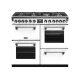 Aragaz pe gaz Stoves Richmond Deluxe S1000DF cu 7 arzatoare, multiple cuptoare