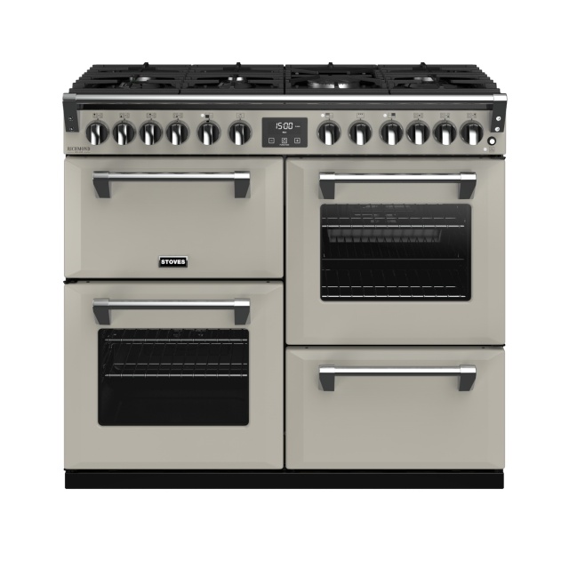 Aragaz pe gaz Stoves Richmond Deluxe S1000DF cu 7 arzatoare, multiple cuptoare