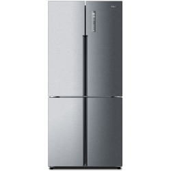 Combina frigorifica Side by Side Haier HTF-456DM6, 456 l, Clasa A+, No Frost, H 180 cm, Inox
