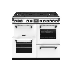 Aragaz pe gaz Stoves Richmond Deluxe S1000DF GTG cu 6 arzatoare din sticla si multiple cuptoare