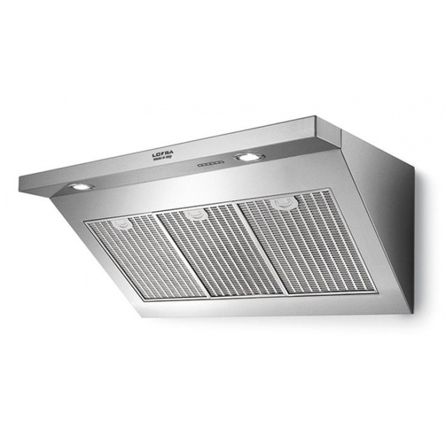 Hota decorativa Lofra Dolcevita 90 , 90 cm, 1 motor, 4 viteze, 800 m3/h, inox