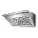 Hota decorativa Lofra ELISIR 90, 90 cm, 1 motor, 3 viteze, 800 m3/h, telecomanda, inox