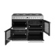 Aragaz pe gaz Stoves Sterling Deluxe S1100DF cu 7 arzatoare si multiple cuptoare