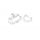 Hota perete Superiore HP481BSS PRO LINE 48 , 1 motor, 600 m3/h, control electronic, inox