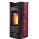 Sobă Extraflame Nordica Caminetti Montegrappa ALPINA EVO NX10 EVO2 cu peleți cu aer cald ventilat, cu 3 ventilatoare de 10 kw