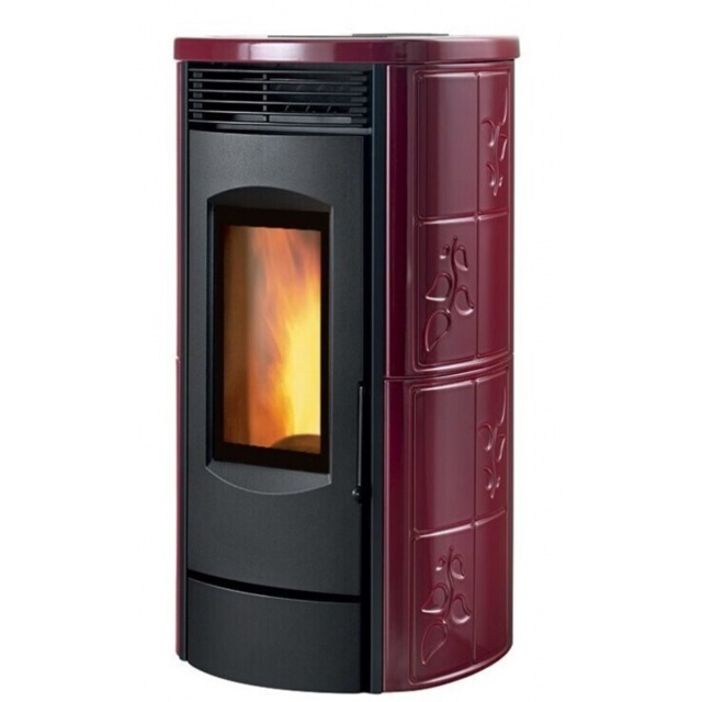 Sobă Extraflame Nordica Caminetti Montegrappa ALPINA EVO NX10 EVO2 cu peleți cu aer cald ventilat, cu 3 ventilatoare de 10 kw