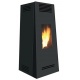 Sobă Caminetti Montegrappa TIMBRO EVO NPS10 EVO cu peleți cu aer cald, cu ventilație smart 10 kw