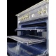 Aragaz Lofra Dolcevita RBID126MFT+E/2AEO, 120x60cm, gaz, 7 arzatoare, grill, rotisor, timer, cuptor dublu, crem