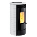 Sobă SMART Caminetti Montegrappa GASSA EVO NPS7 EVO cu peleți cu aer cald, cu ventilație smart de 7 kw