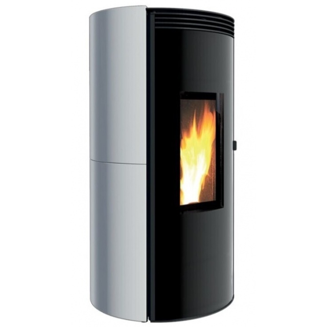 Sobă Caminetti Montegrappa ETHICA EVO LS6 cu peleți cu aer cald aerisit cu sistem a.s.s 6 kw
