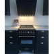 Aragaz Lofra Dolcevita RNM66MFT/5i, 60x60 cm, 4 zone gatit, plita inductie, cuptor electric 9 functii, grill, negru mat