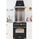 Aragaz Lofra Dolcevita RNM66MFT/5i, 60x60 cm, 4 zone gatit, plita inductie, cuptor electric 9 functii, grill, negru mat