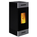Sobă Caminetti Montegrappa TILE M MW24 cu granule pentru încălzirea apei, ermetice și ventilate de 24 kw