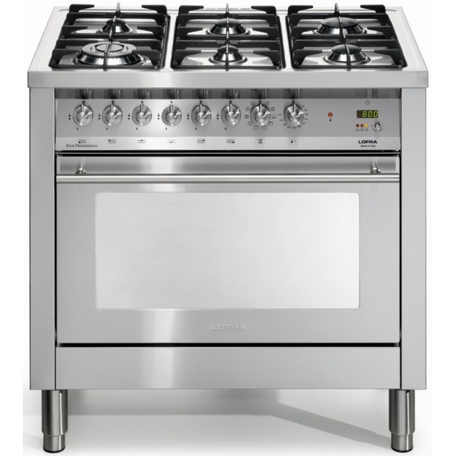 Aragaz Lofra RBI66MFT/CI, 60x60 cm, gaz, 4 arzatoare, grill, aprindere electronica, timer, crem