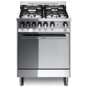 Aragaz Lofra Maxima M66MF/C, 60x60 cm, gaz, 4 arzatoare, grill electric, timer, aprindere electronica, inox