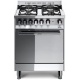 Aragaz Lofra Maxima M65MF, 60x50 cm, gaz, 4 arzatoare, grill electric, timer, aprindere electronica, inox