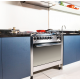 Aragaz Lofra RBI66MFT/CI, 60x60 cm, gaz, 4 arzatoare, grill, aprindere electronica, timer, crem