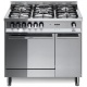 Aragaz Lofra Maxima MT96 MF/C, 90x60 cm, gaz, 5 arzatoare, grill electric, timer, aprindere electronica, inox