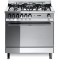 Aragaz Lofra Maxima MG85G/C, 80x50 cm, gaz, 5 arzatoare, grill electric, timer, cuptor gaz, aprindere electronica, inox