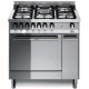Aragaz Lofra Maxima MT86GV/C, 80x60 cm, gaz, 5 arzatoare, grill electric, timer, cuptor gaz, aprindere electronica, inox